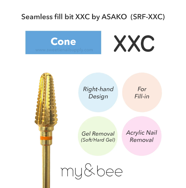 my&bee - Seamless fill bit XXC by ASAKO (SRF-XXC)