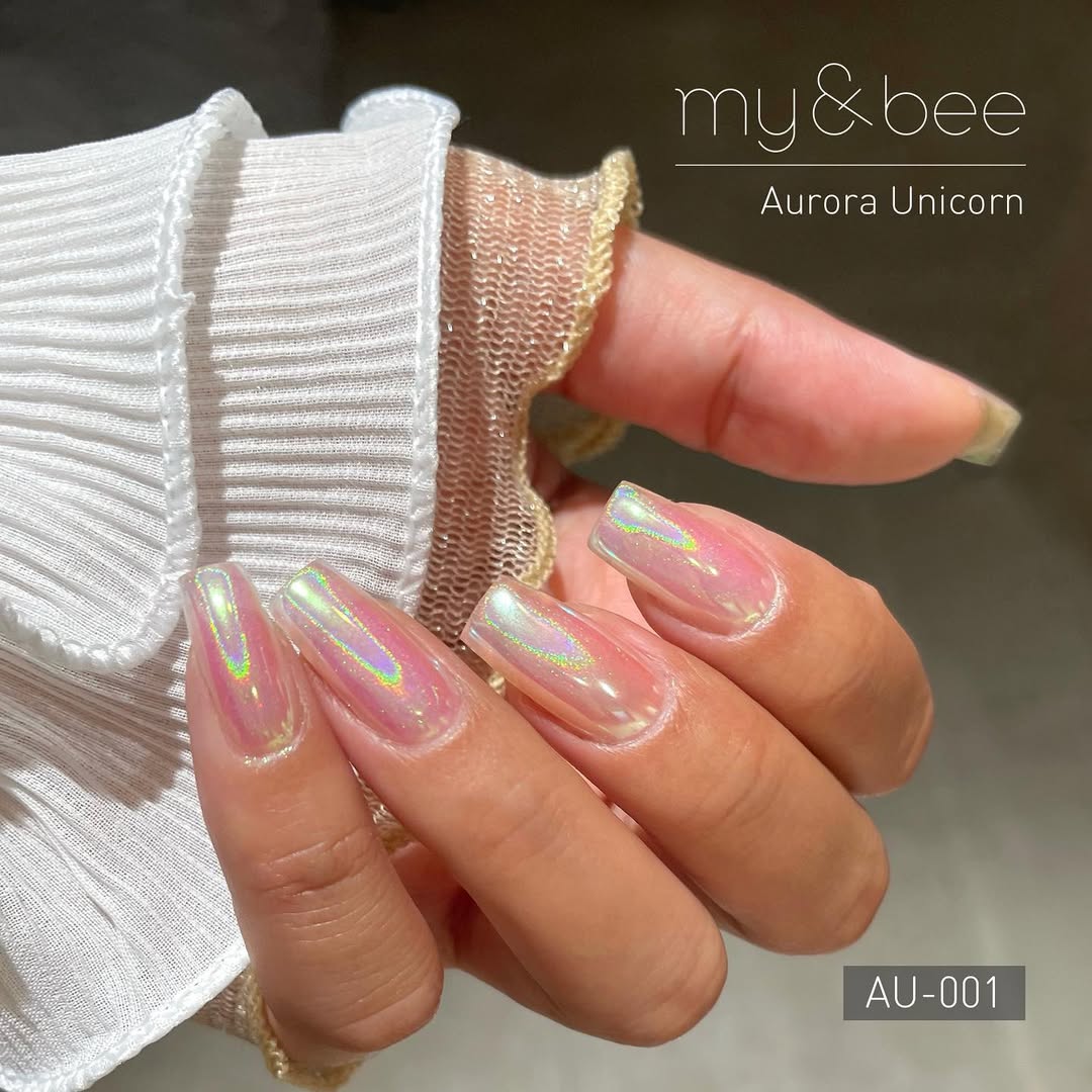 my&bee - Aurora Unicorn Chrome Powder - AU-001