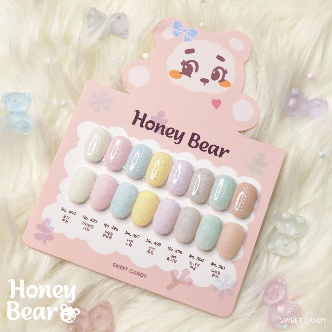 Sweet Candy Gel - Honey Bear Collection (8pcs)