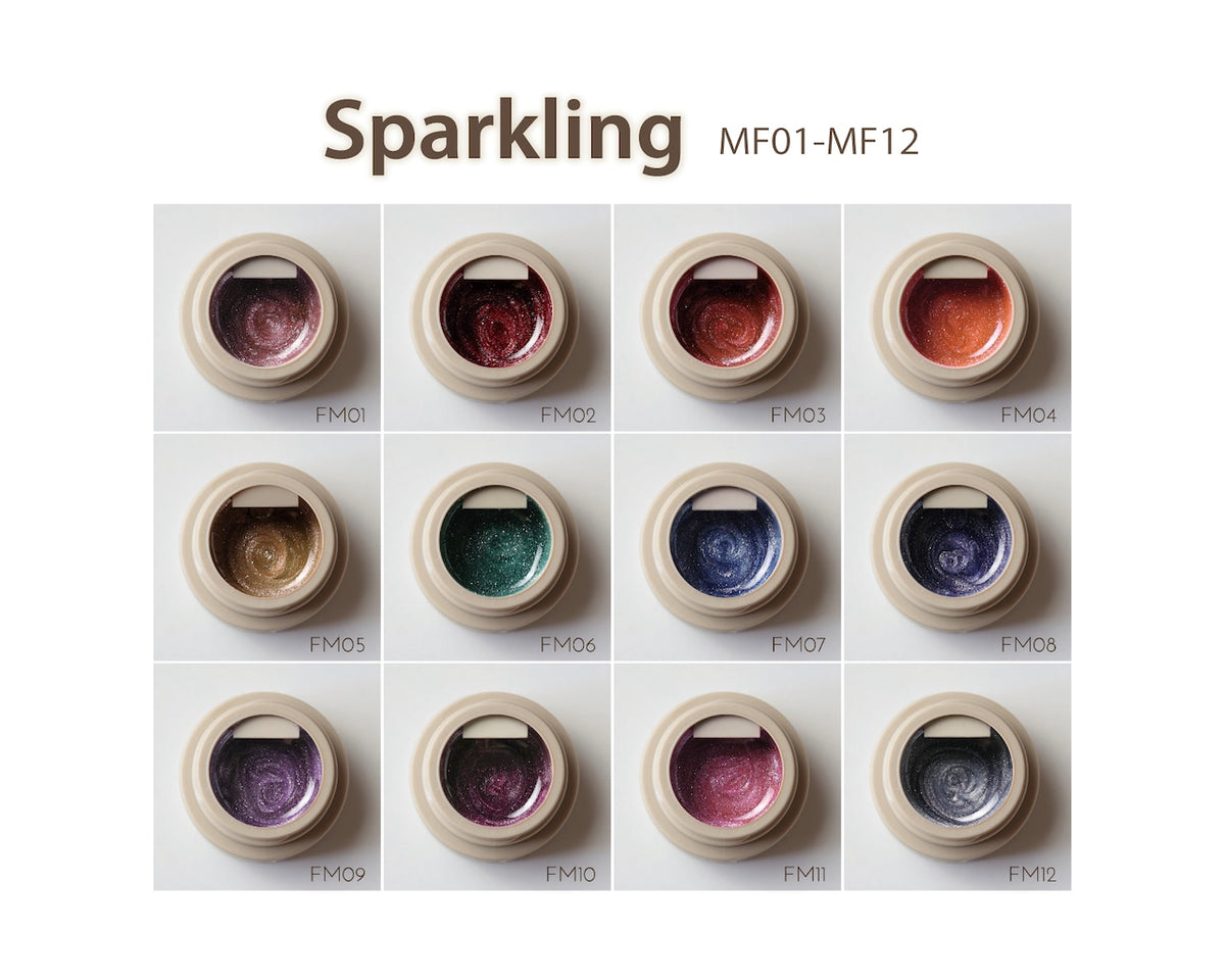 Rieugel - Sparkling Set (FM01-FM12) + Swatch card