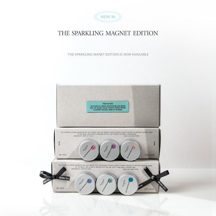 The Favori - The Sparkling Magnet Edition (6 pots)