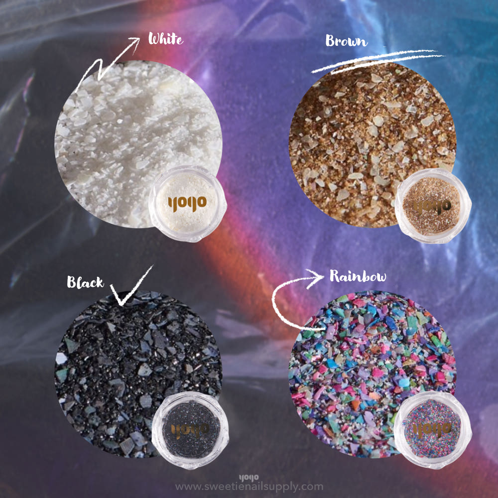 YOGO MAYO - Ultra-Mini Terrazzo Beads Premium Mother-of-Pearl Sand Nuance