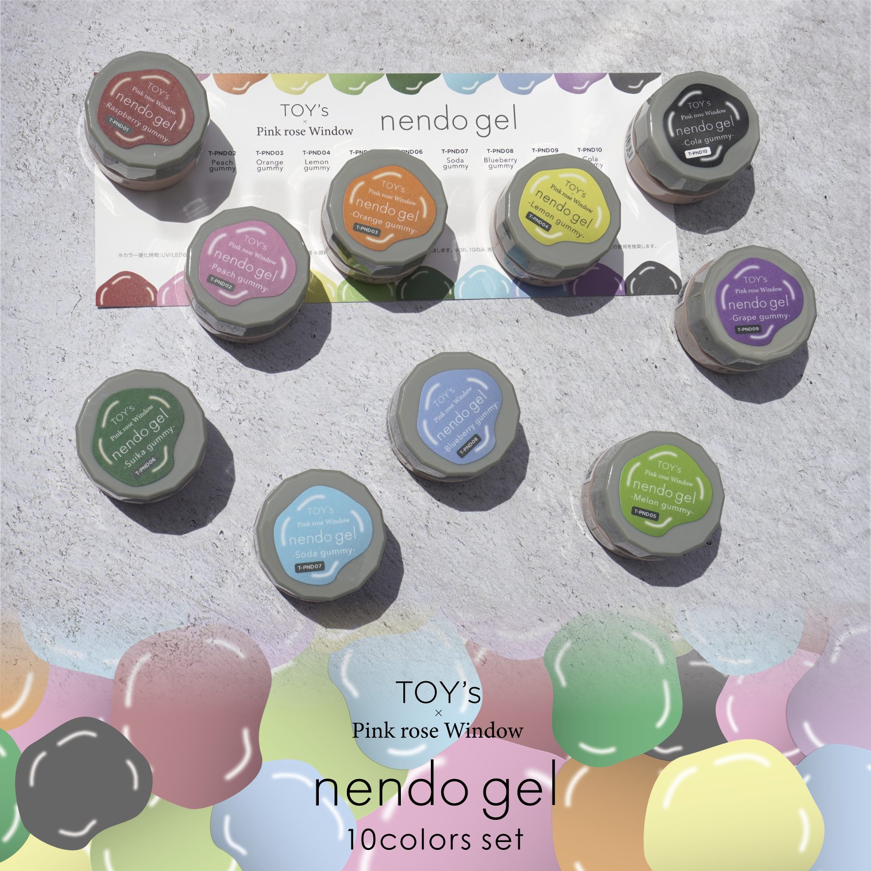 TOY's - TOY's x Pink Rose Window Nendo Gel