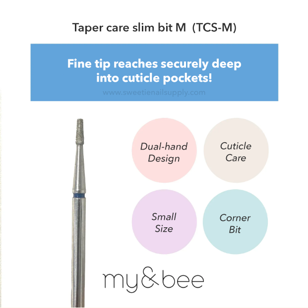 my&bee - Taper care slim bit M (TCS-M)