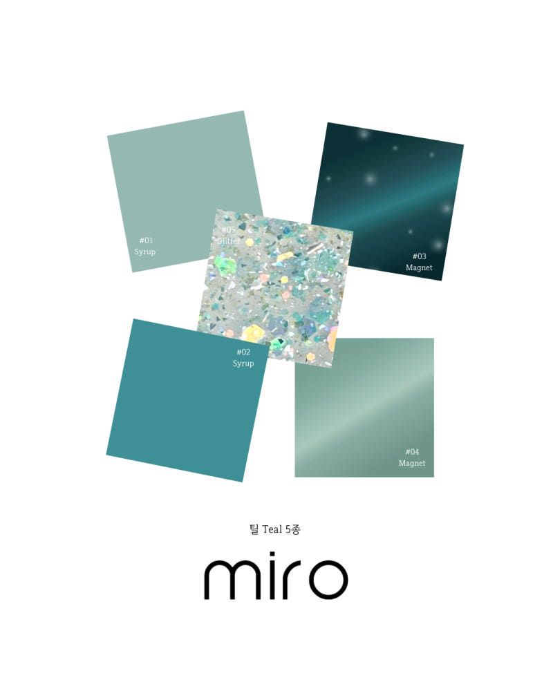 Miro - Teal Collection