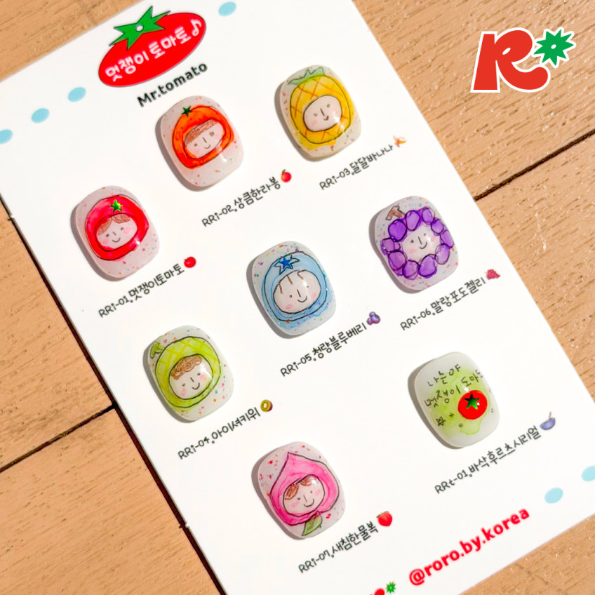RORO - Mr Tomato Ink Set + Topping Gel