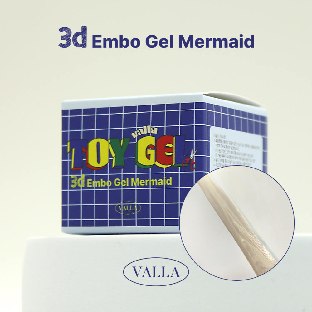 VALLA - Toy Gel (Mermaid, Clear, White)
