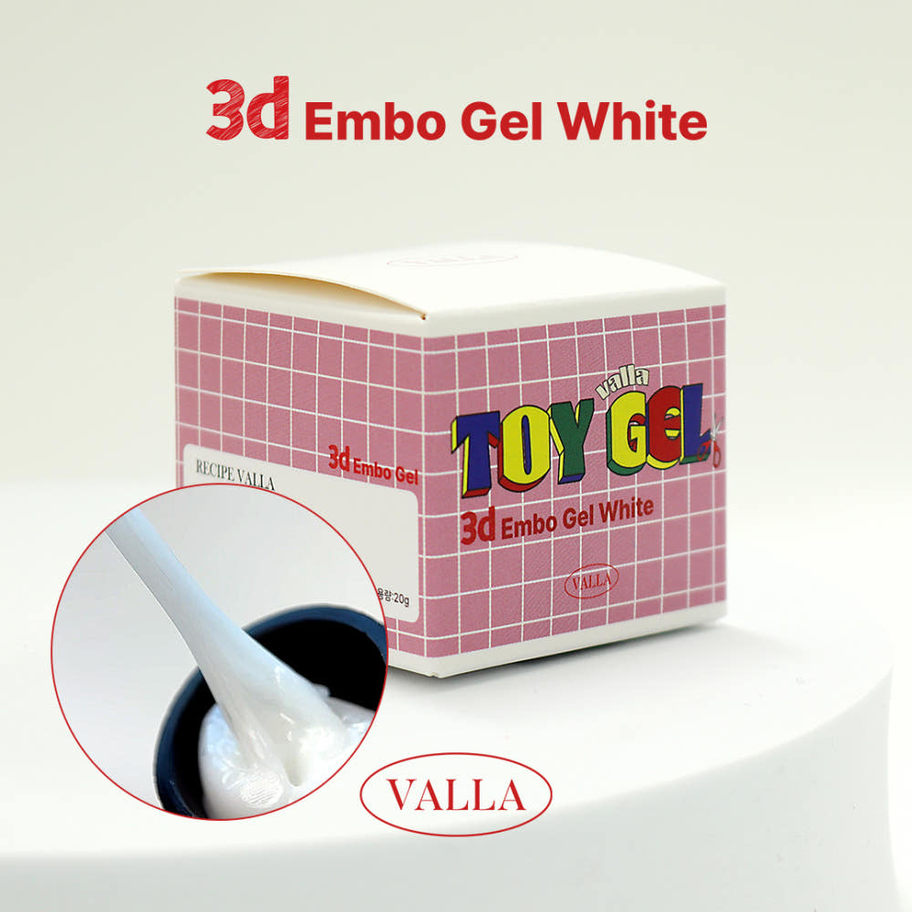 VALLA - Toy Gel (Mermaid, Clear, White)