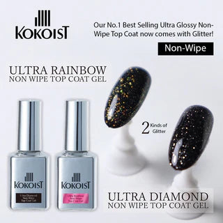 Kokoist Ultra Diamond Non Wipe Top Coat Gel 15ml