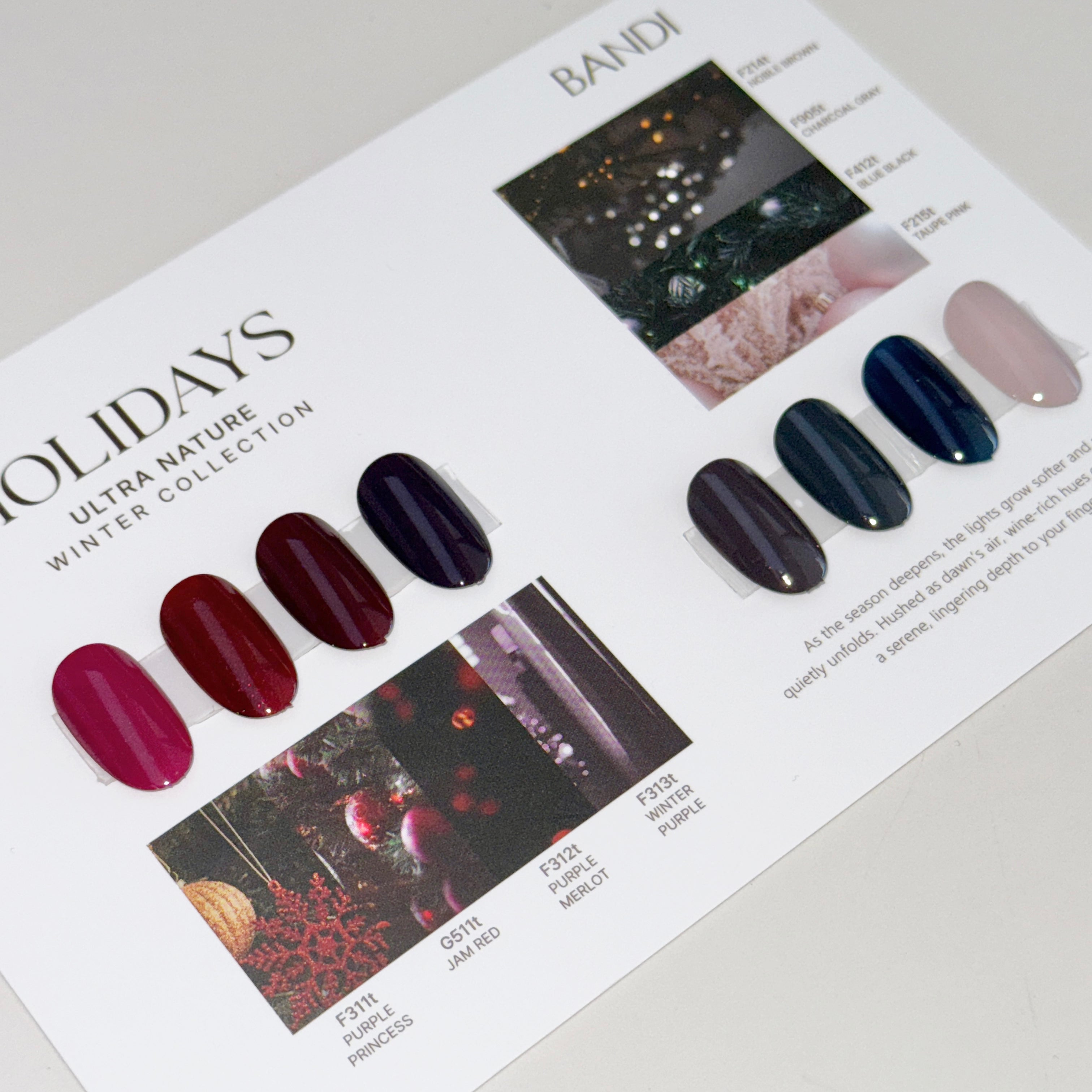 BANDI - Holiday Ultra Nature Winter Collection