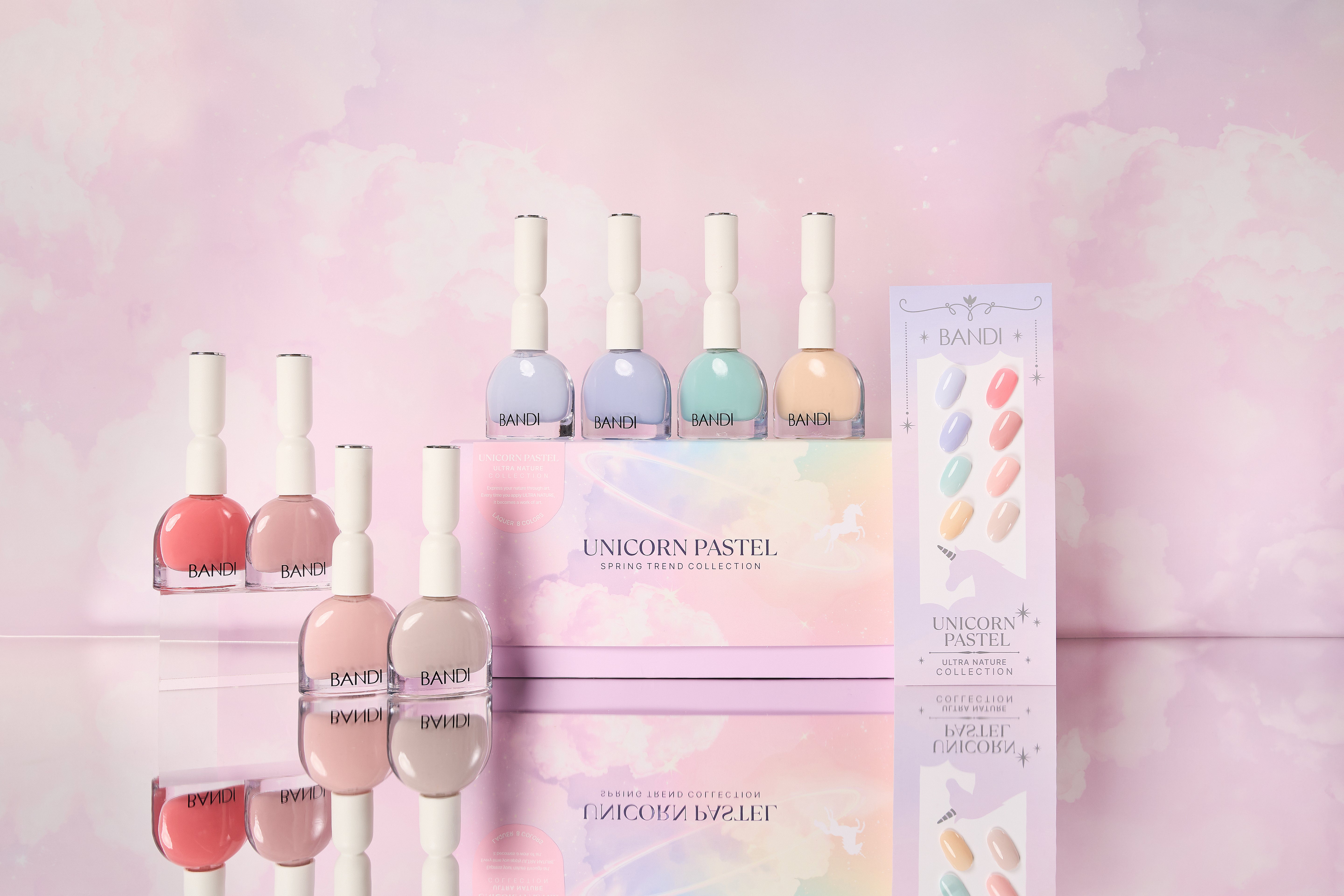BANDI - Unicorn Pastel Ultra Nature Collection