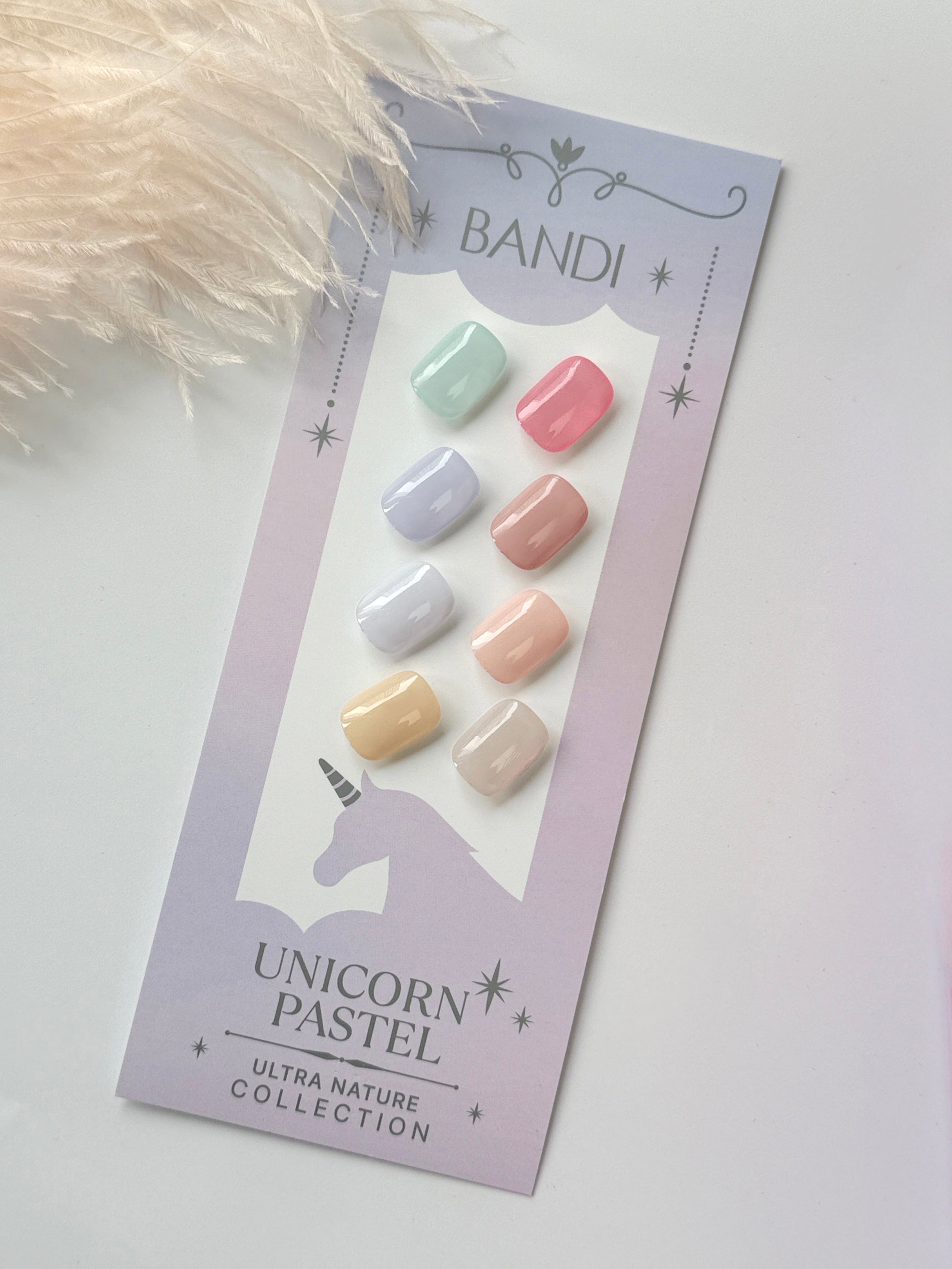 BANDI - Unicorn Pastel Ultra Nature Collection