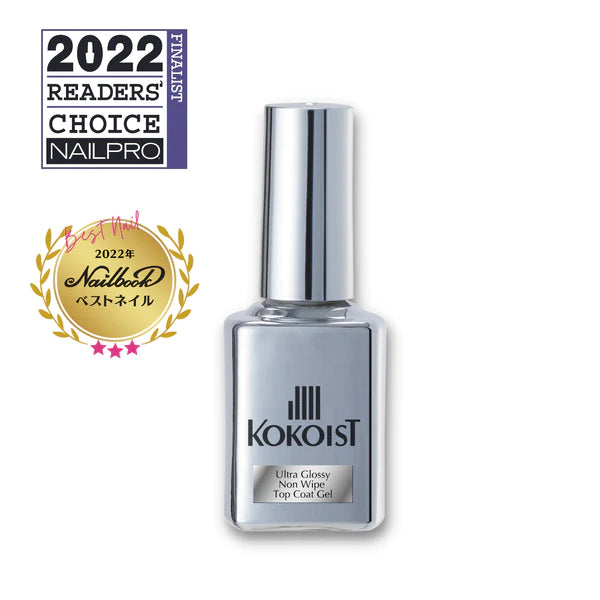 Kokoist Ultra Glossy Non-Wipe Top Coat Gel 15ml