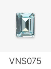 Jello Jello - Rectangle Stone Nail Charms (VNS068 - VNS108)