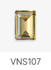 Jello Jello - Rectangle Stone Nail Charms (VNS068 - VNS108)
