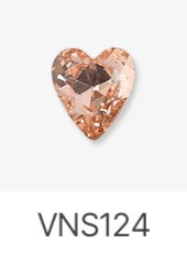 Jello Jello - Heart Stone Nail Charms (VNS109 - VNS133 & VNS150 - VNS163)