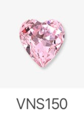 Jello Jello - Heart Stone Nail Charms (VNS109 - VNS133 & VNS150 - VNS163)