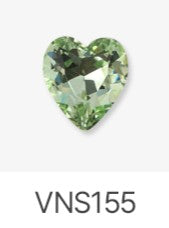 Jello Jello - Heart Stone Nail Charms (VNS109 - VNS133 & VNS150 - VNS163)