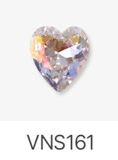 Jello Jello - Heart Stone Nail Charms (VNS109 - VNS133 & VNS150 - VNS163)