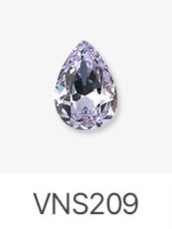 Jello Jello - Teardrop Stone Nail Charms (VNS202-VNS216, VNS127, & VNS218-VNS224)
