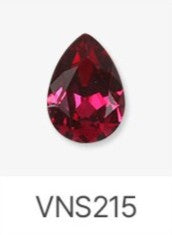 Jello Jello - Teardrop Stone Nail Charms (VNS202-VNS216, VNS127, & VNS218-VNS224)