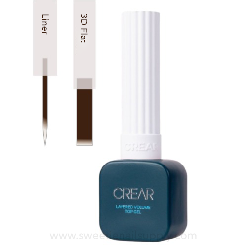 2025 New CREAR - Layered Volume Top Gel 10ml (3d+liner)