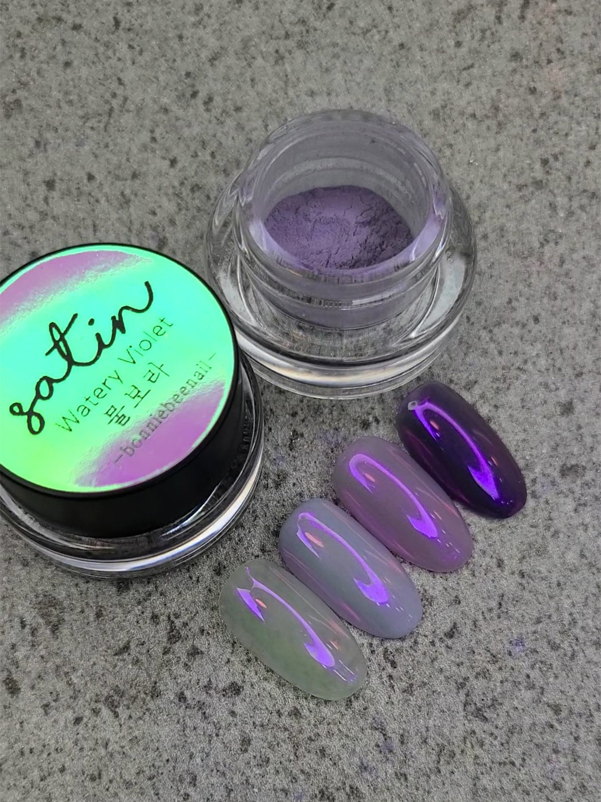 Bonniebee Satin Powder [Watery Violet]