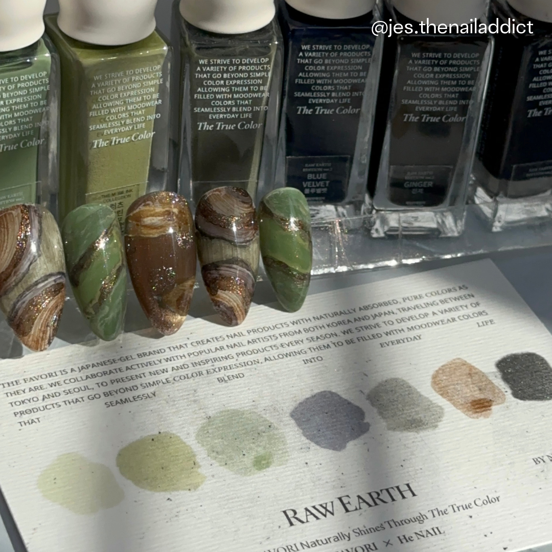 The Favori - Raw Earth Edition Inks Ver.2 (6 inks + gift)