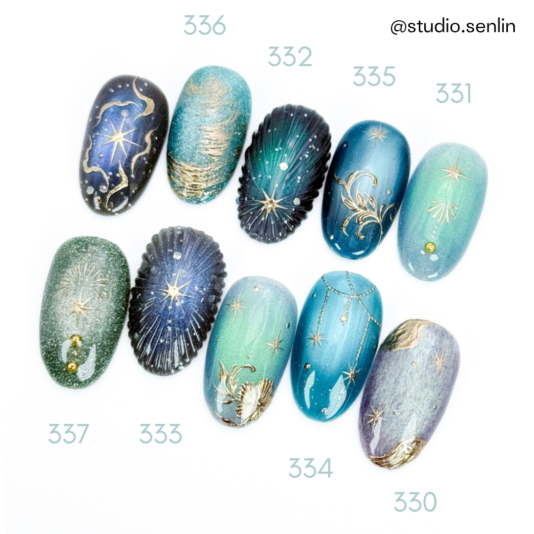 From the Nail - Teal Green