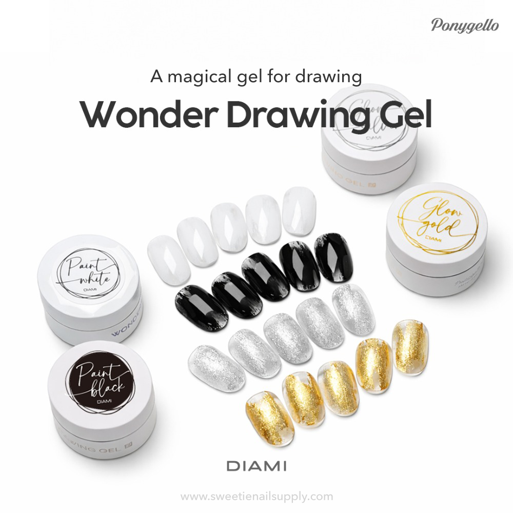DIAMI Ponygello Wonder Drawing Gel (PN701 - PN704) (5ml)