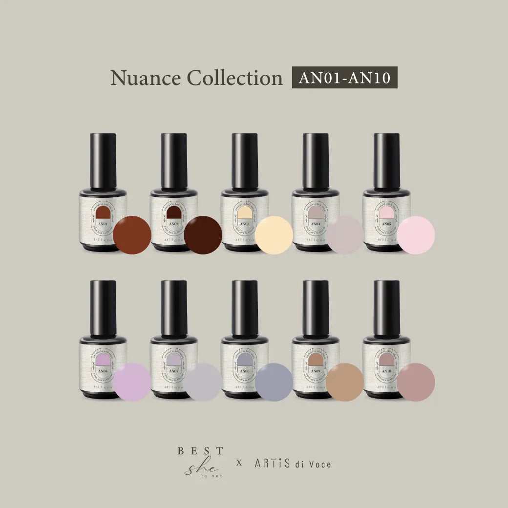 ARTiS di Voce x Best She by Ann - Colour Collection (AN01-10)