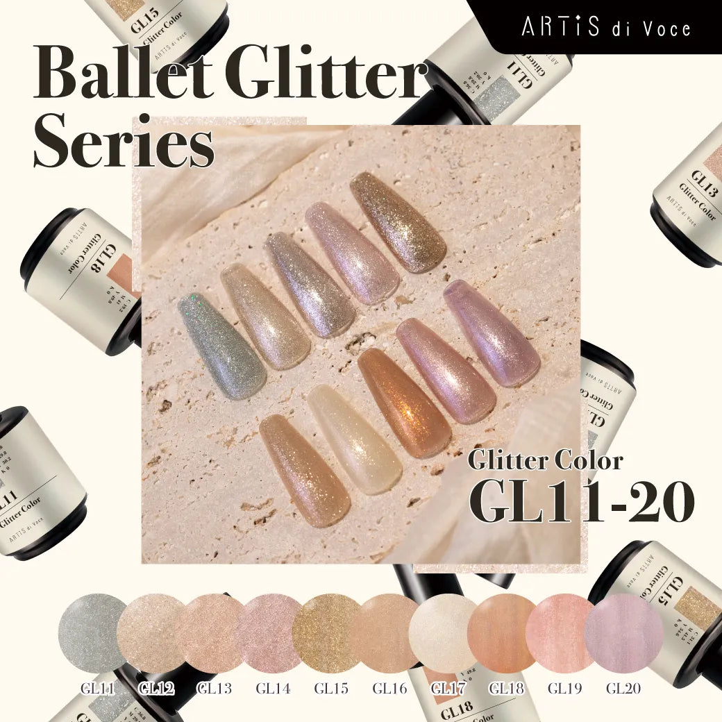 ARTiS di Voce - Ballet Glitter Series (GL11-20)