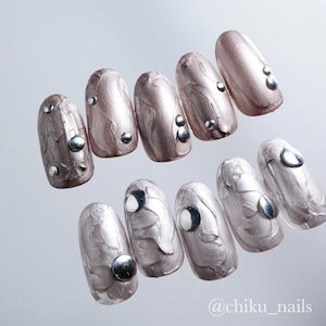 Atelier Novel - Bright Silver Studs Selection (3 types)