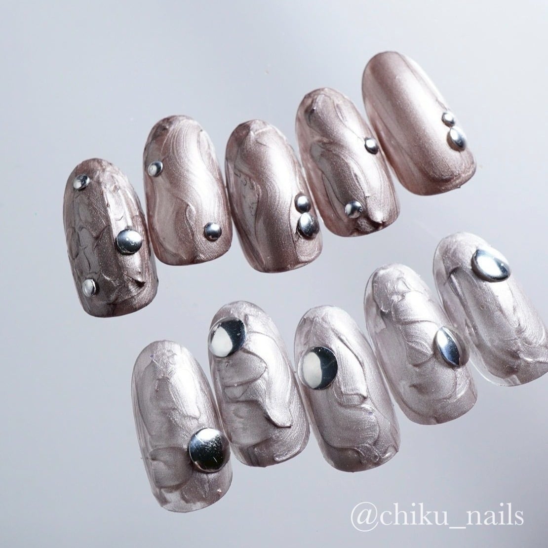 Atelier Novel - Bright Silver Studs Selection (3 types)