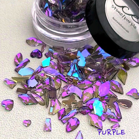 Bonniebee Mixed Ice Stone [Purple]