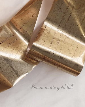 Atelier Novel - F632 Baum Matte Gold Foil