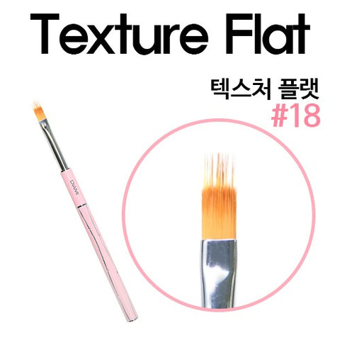 DIAMI No.18 Texture Flat Brush