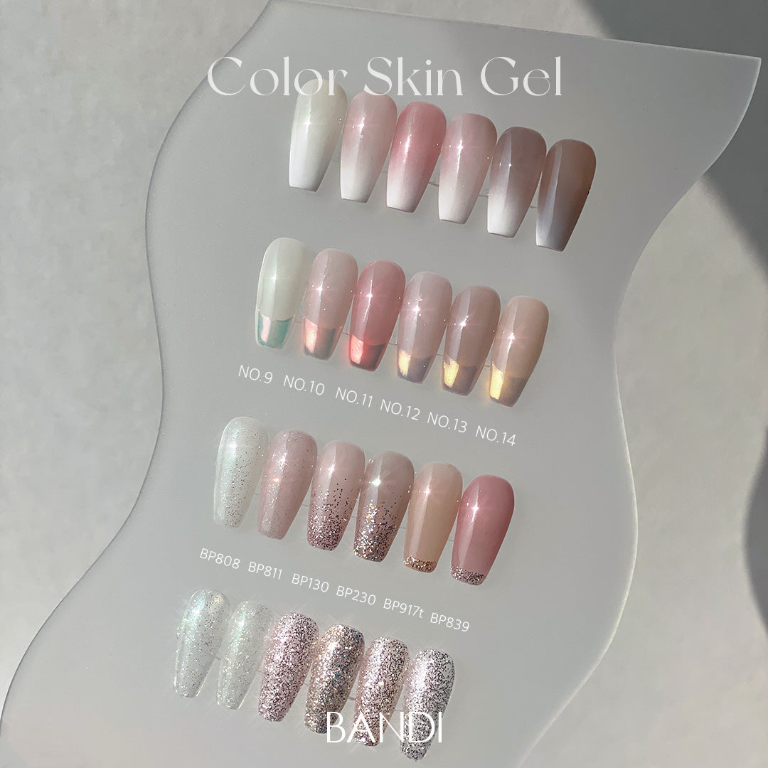 BANDI Color Skin Gel Set - Contour Series (6pcs)