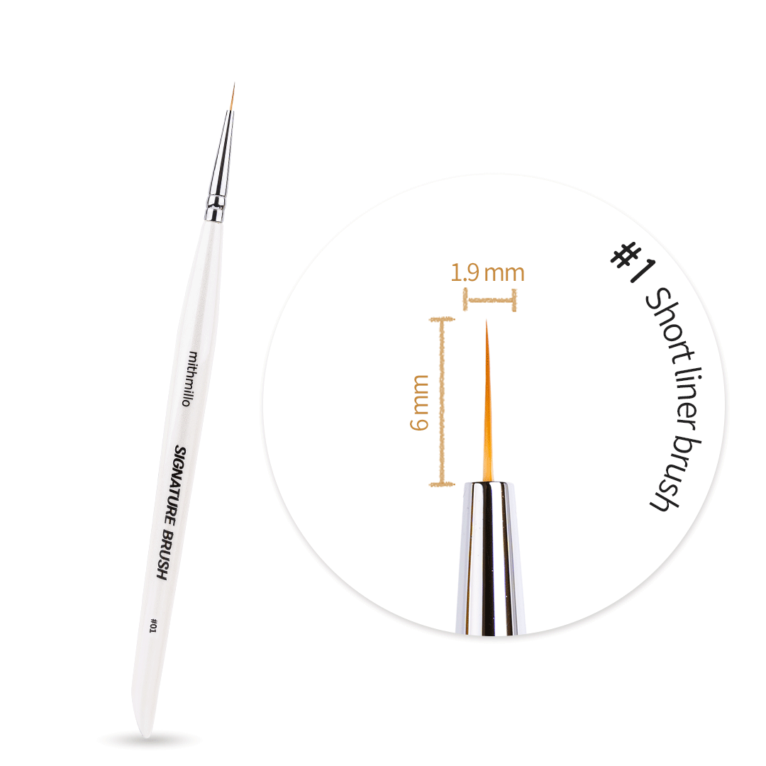 Mithmillo - #1 Short Liner Signature Brush