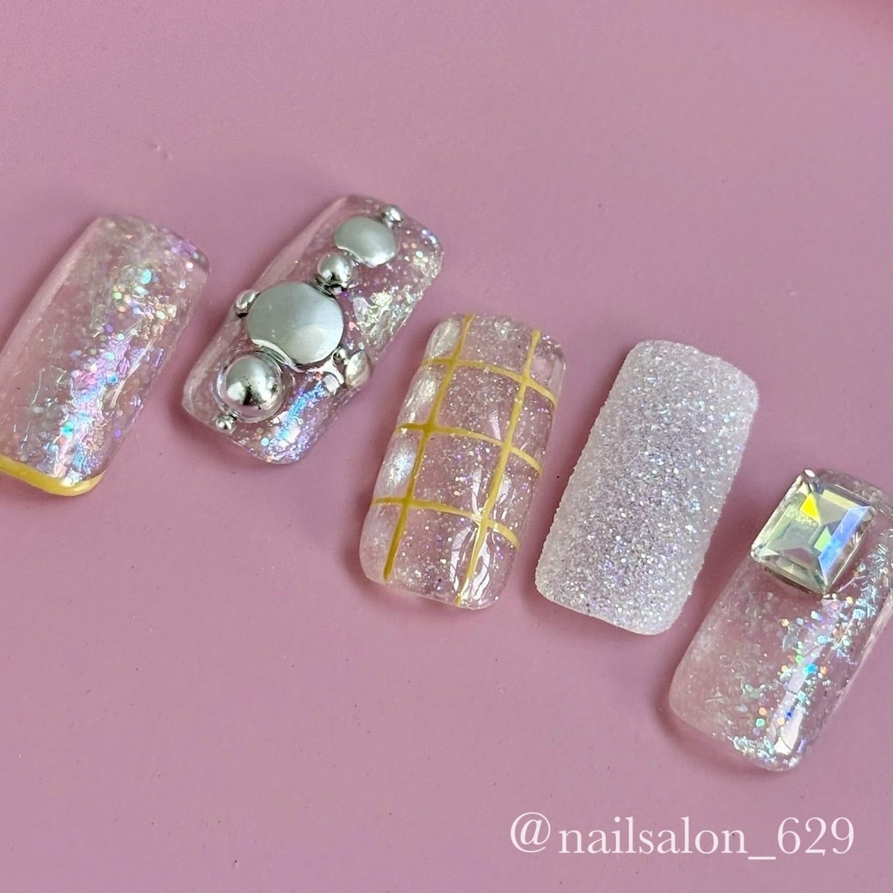 Atelier Novel - Bright Silver Studs Selection (3 types)