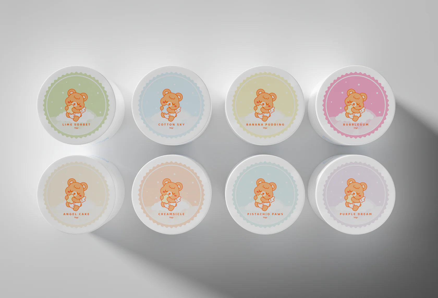 Crisania Neri - Beary Sweet Dreams 3D Sculpting Gel Collection – 8 x 10 g