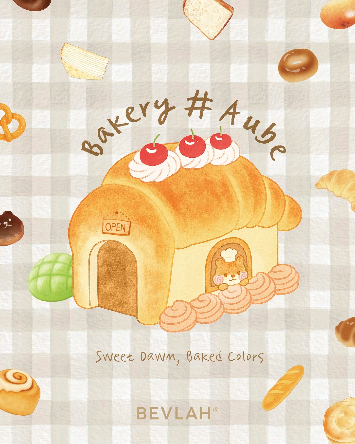 Bevlah - Bakery Aube Set (embo gel)