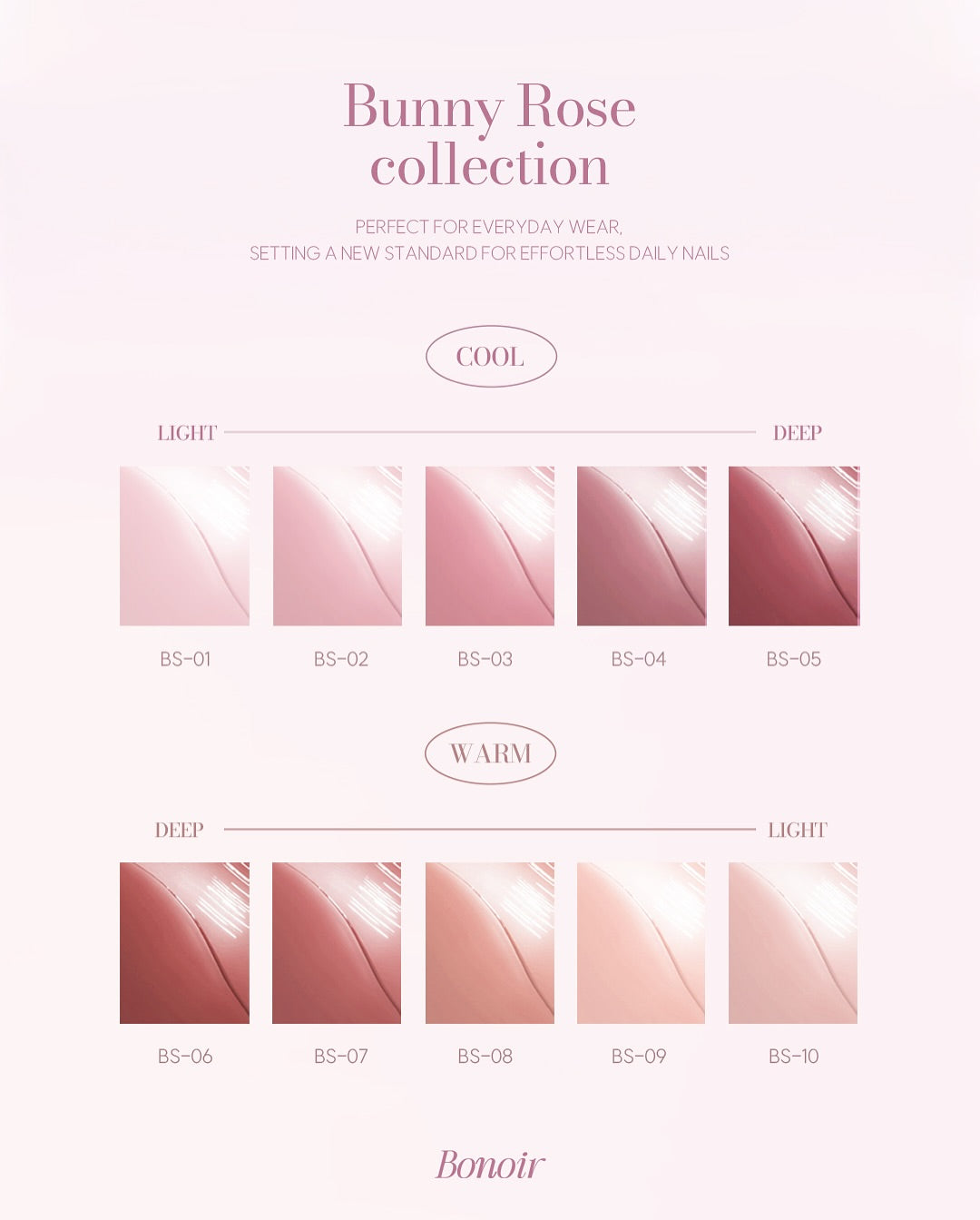 Bonoir - Bunny Rose Collection (10pc Syrup)