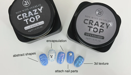 JIN.B - Crazy Top Gel (3 types)