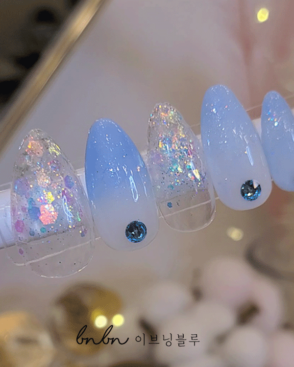 Bonniebee Evening Blue Glitter – Sweetie Nail Supply