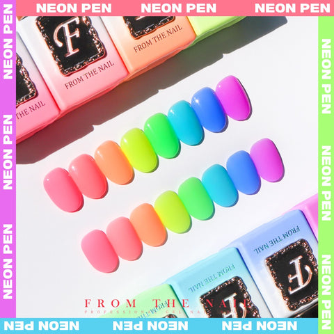 From The Nail - Neon Pen Collection (8 syrup gels)