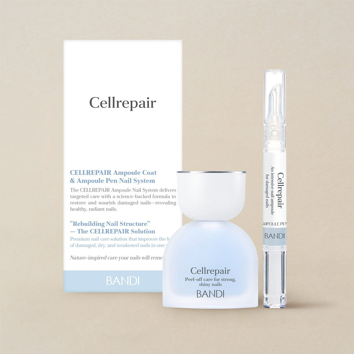 BANDI - Nail Cure Cellrepair Ampoule Duo