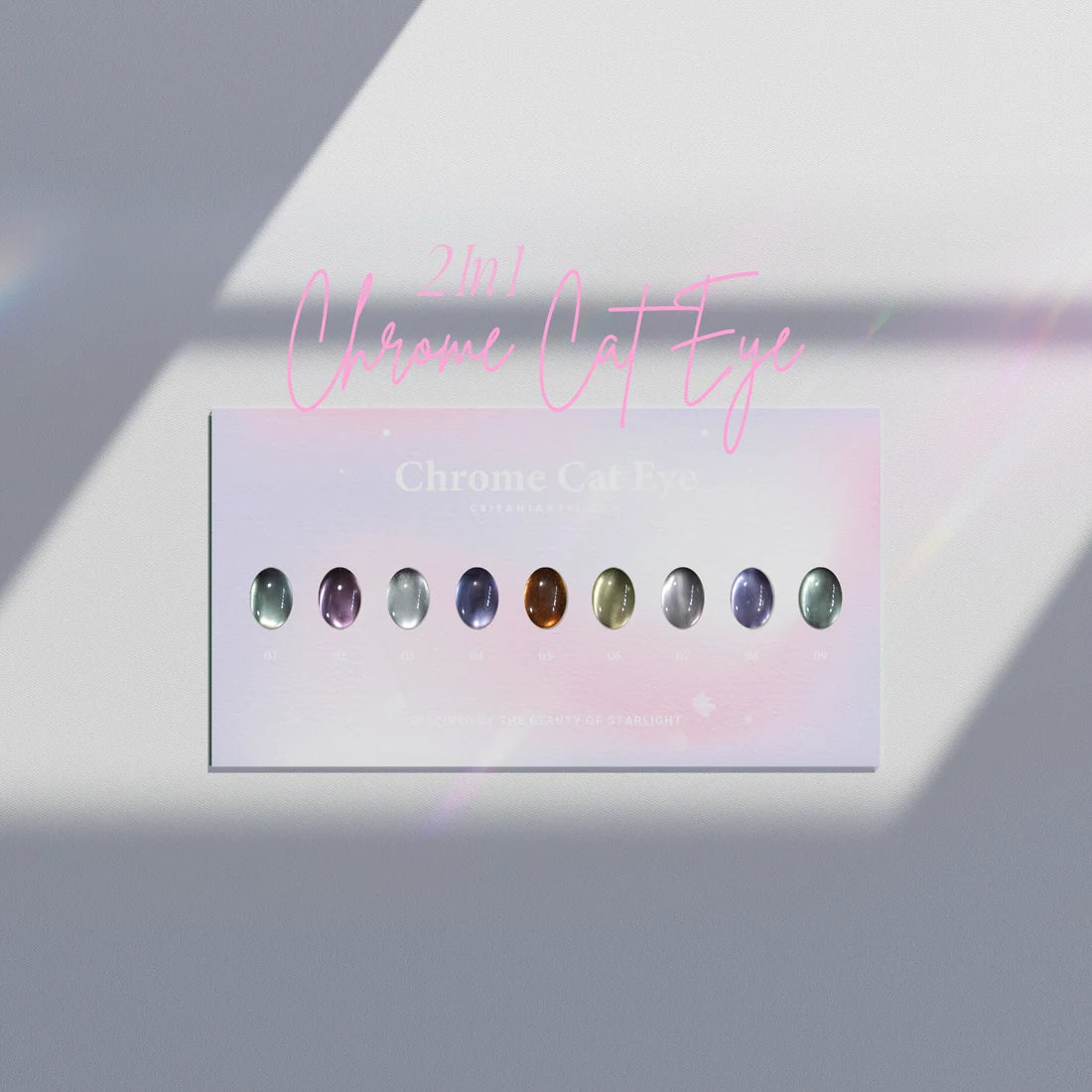 Crisania Neri - Chrome Cat Eye Collection
