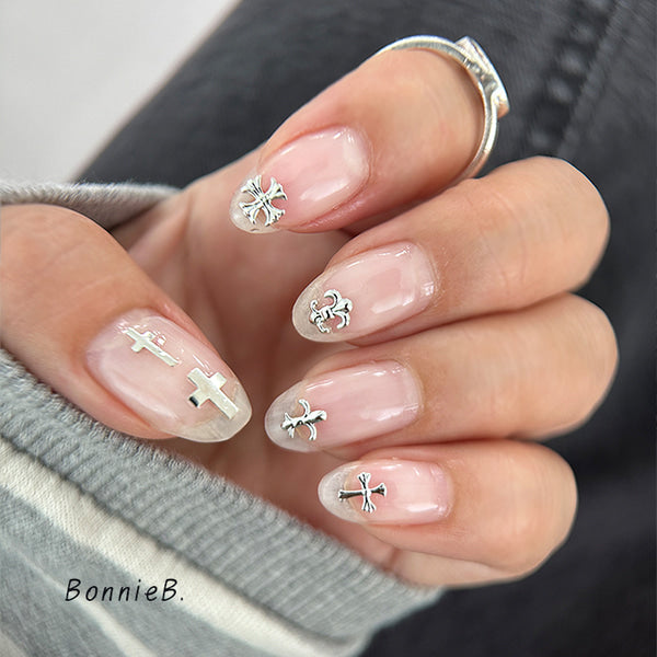 Bonniebee - Chrome Symbol Nail Stud Kit