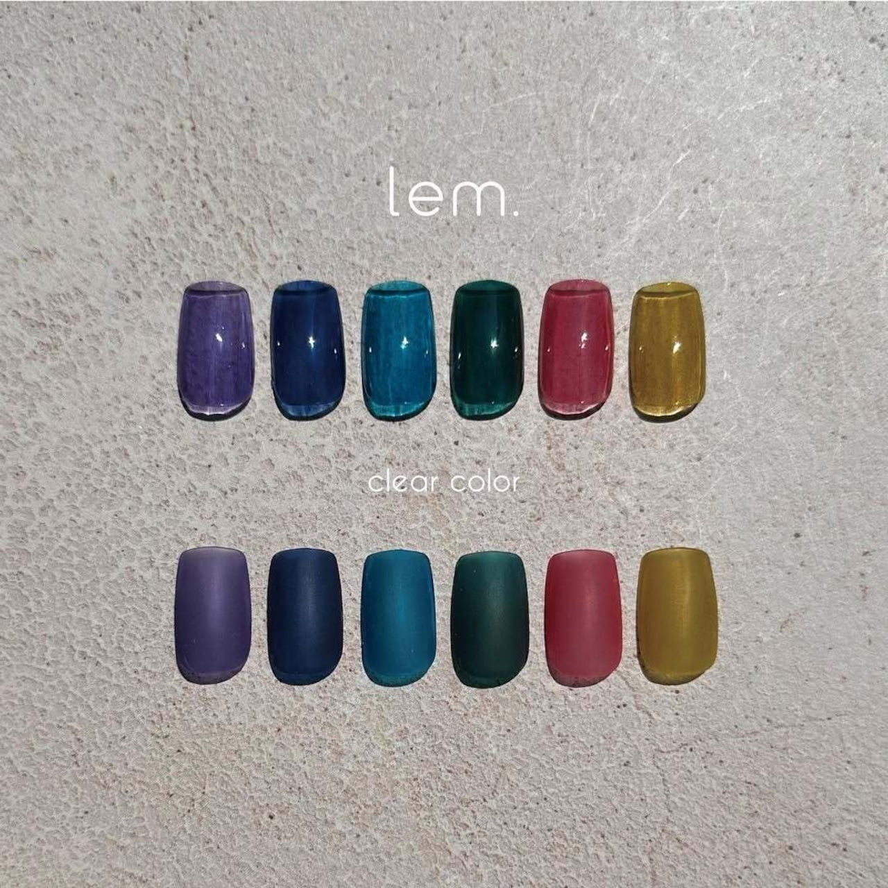 Lem - Color Gels Clear Series